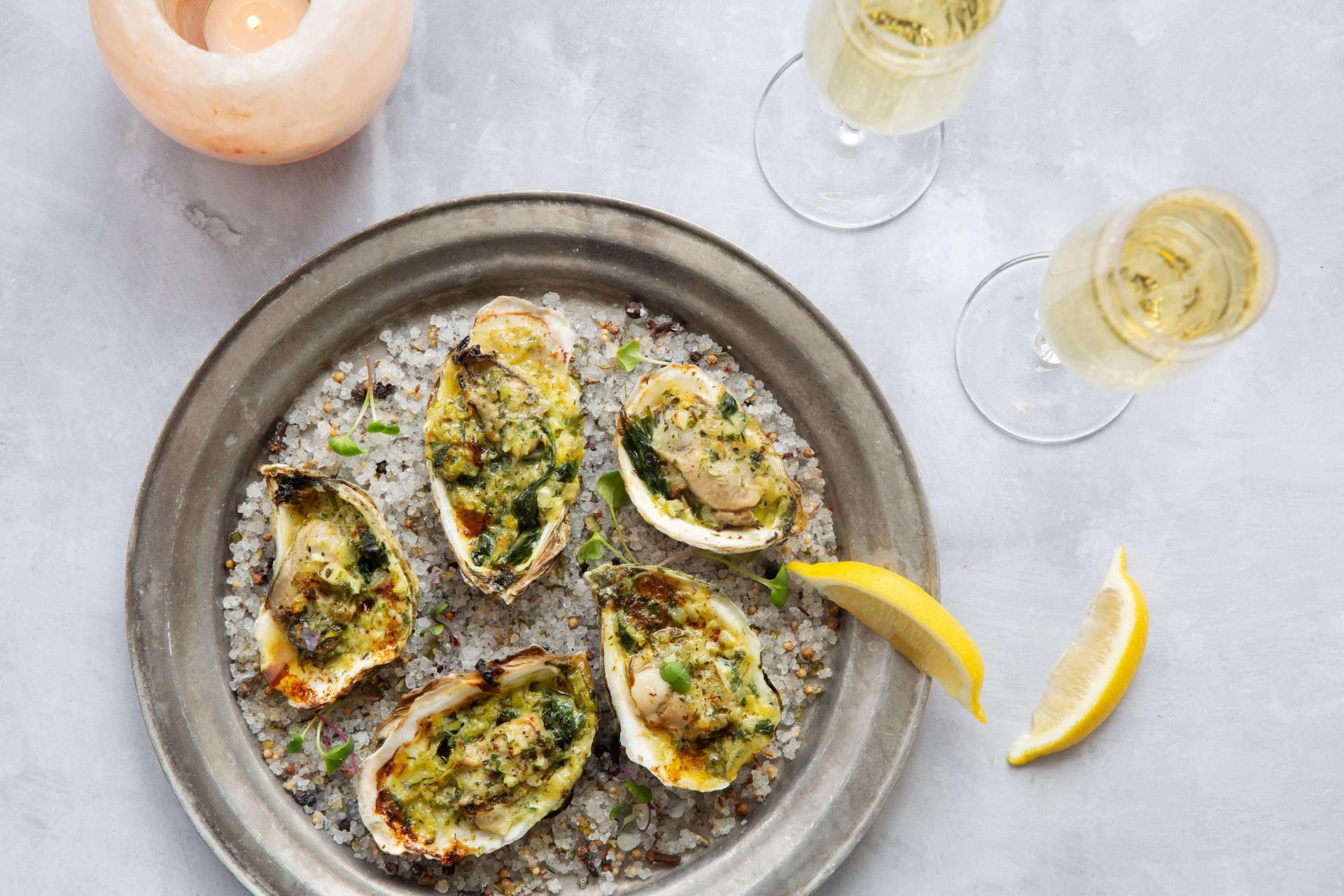 Red Rooster Oysters Rockefeller